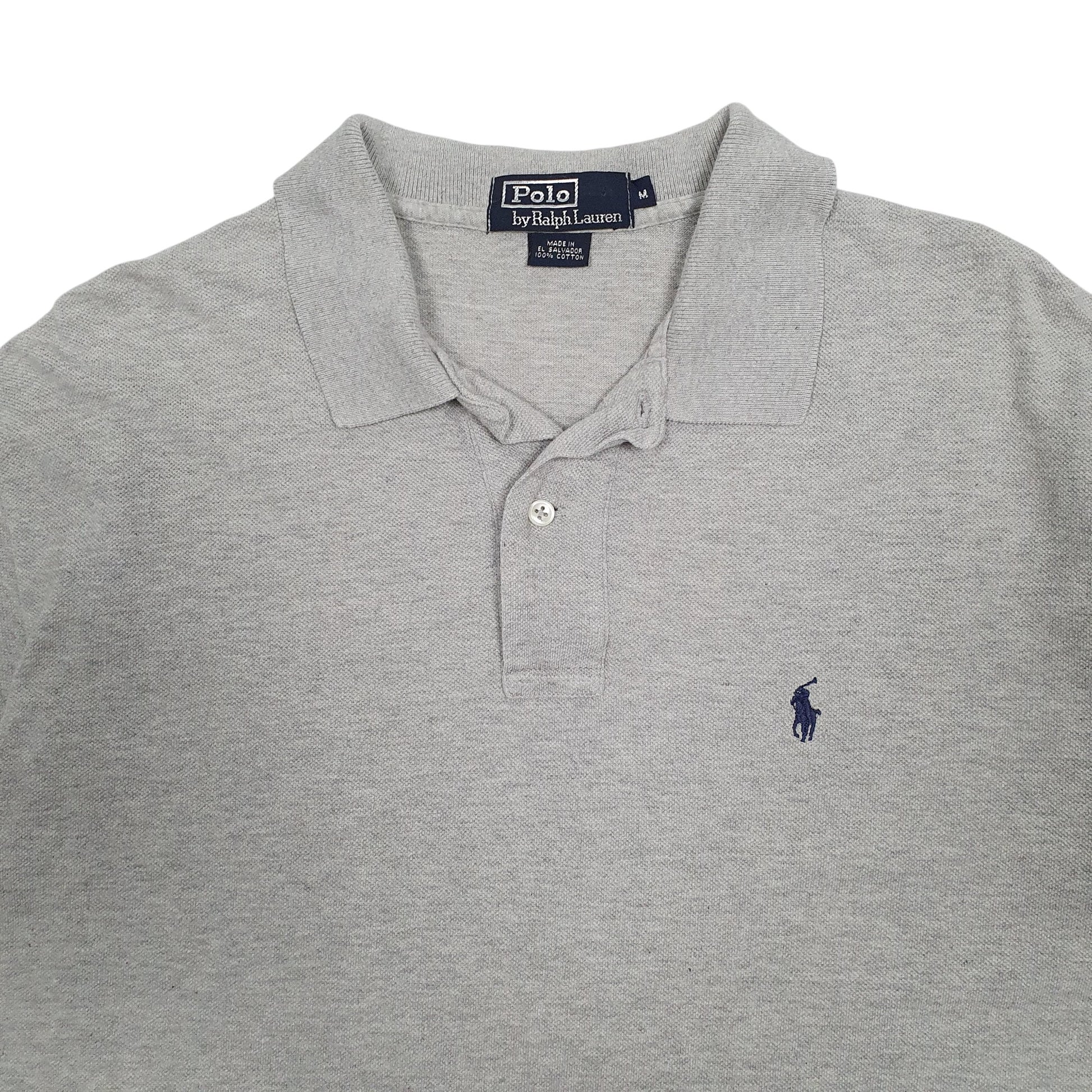 Mens Grey Polo Ralph Lauren   Polo Shirt