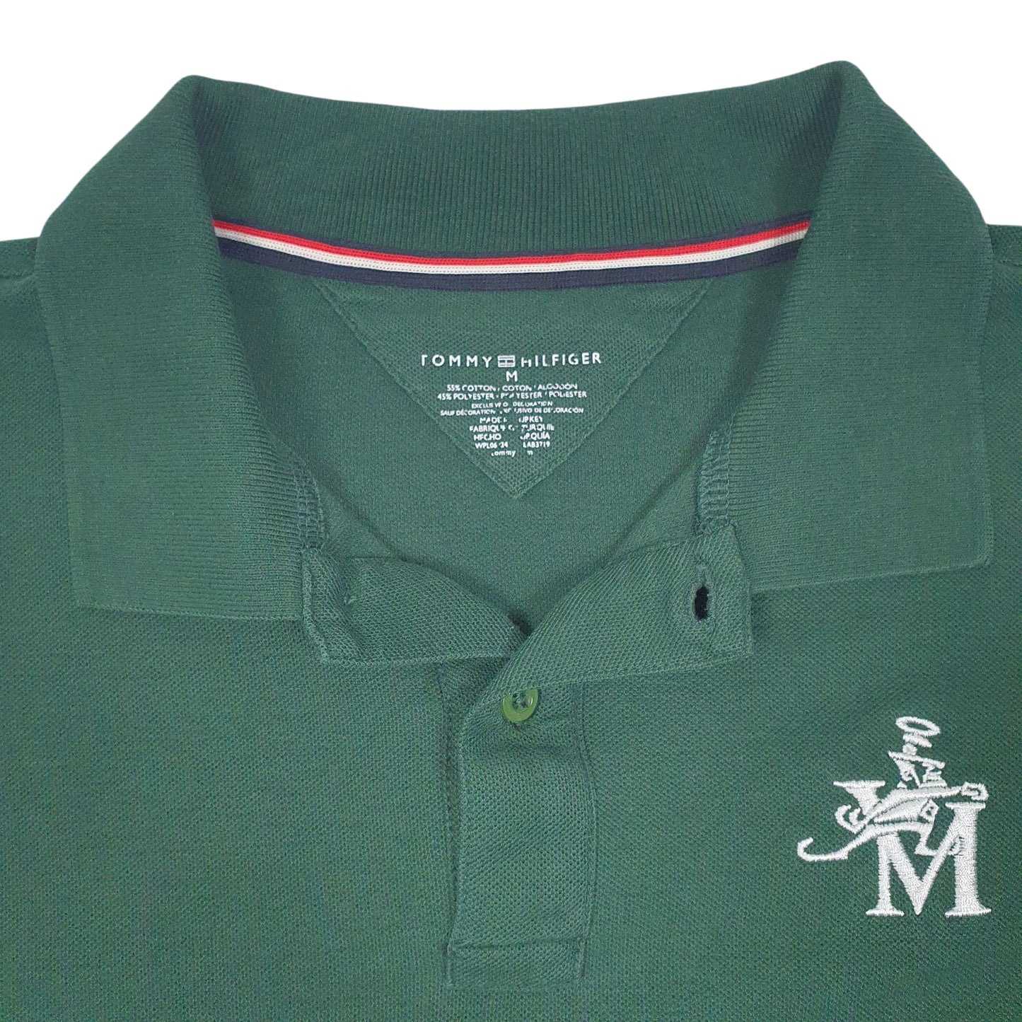 Mens Green Tommy Hilfiger   Polo Shirt