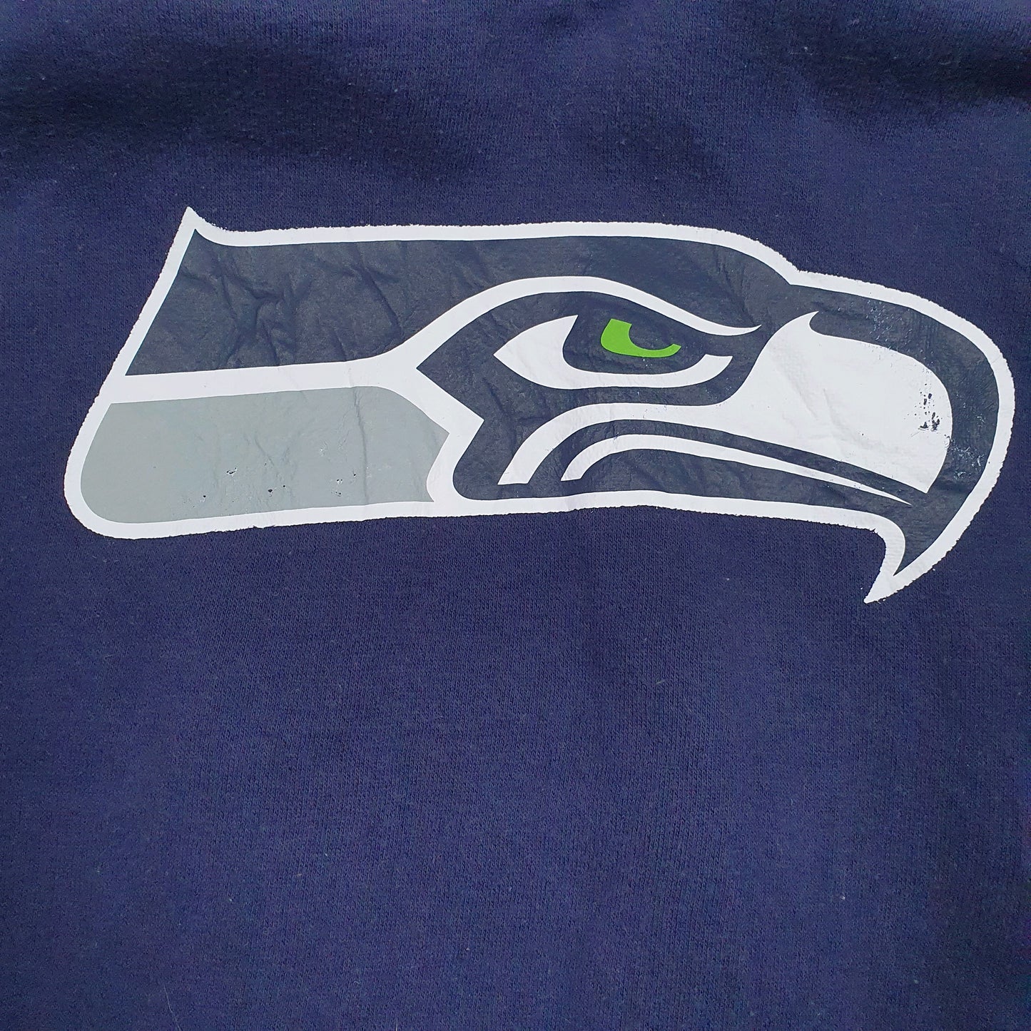 Mens Navy NFL Seattle Seahawks Hoodie Jumper
