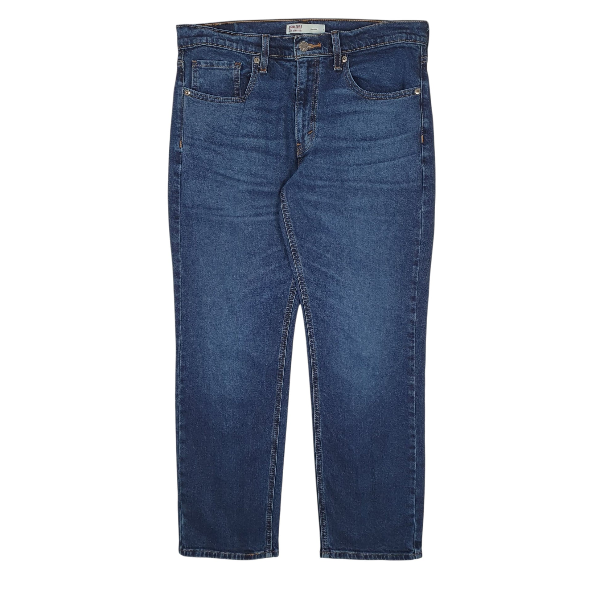 Mens Blue Levis Athletic Signature JeansW32 L29