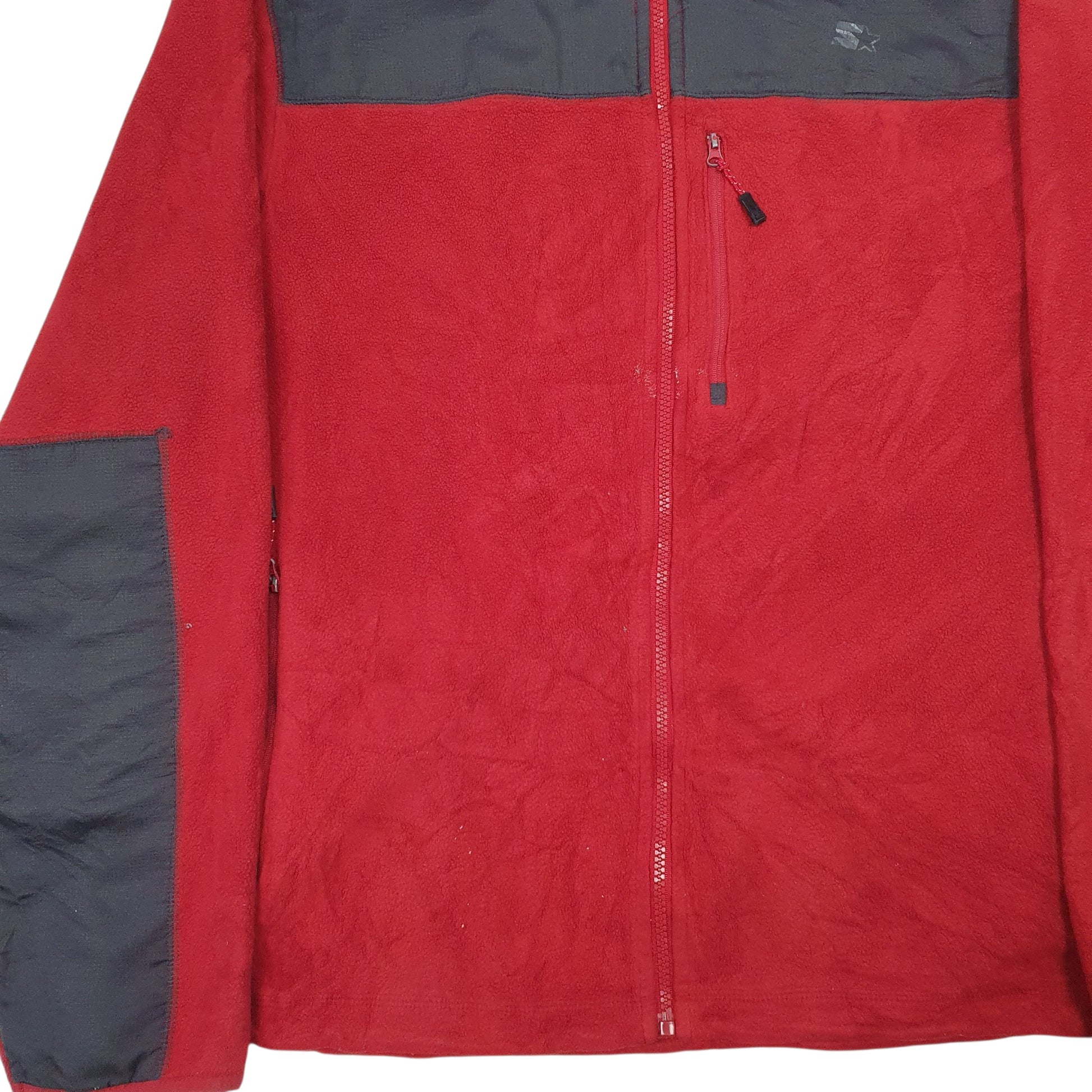 Mens Red Starter  Full Zip Jumper