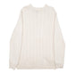 Mens Cream Tommy Hilfiger Cable Knit Crewneck Jumper