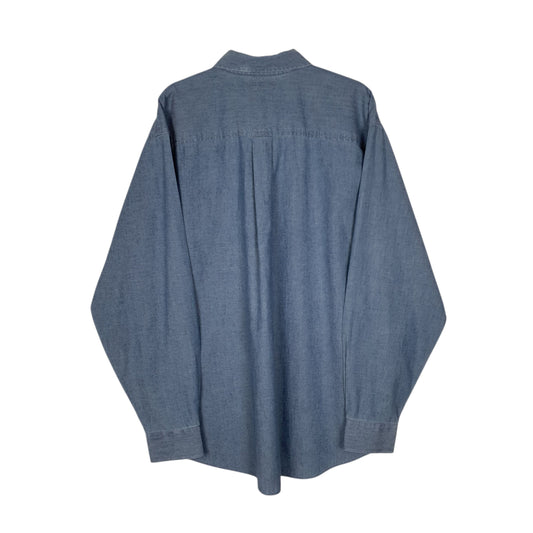 Mens Blue L.L.Bean   Shirt