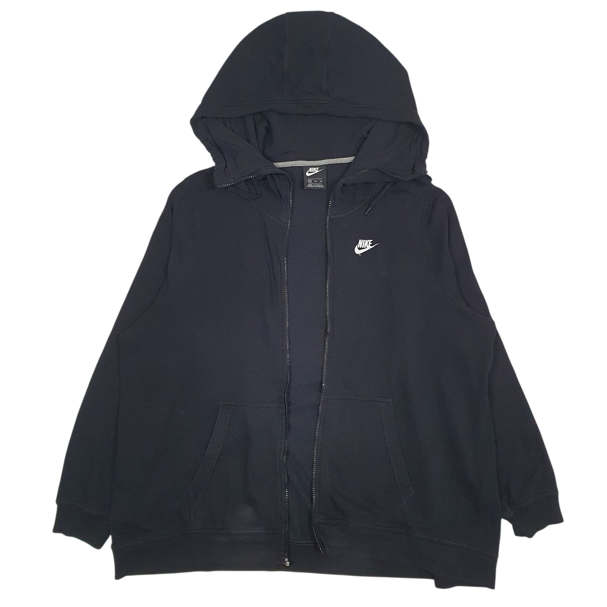 Mens Black Nike  Full Zip Jumper