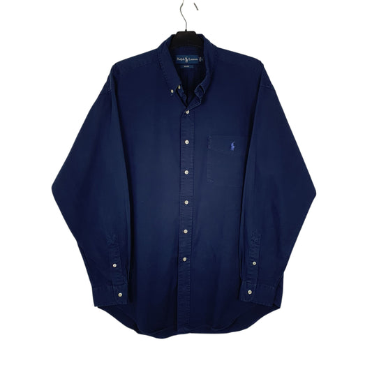 Mens Navy Ralph Lauren  Long Sleeve Shirt
