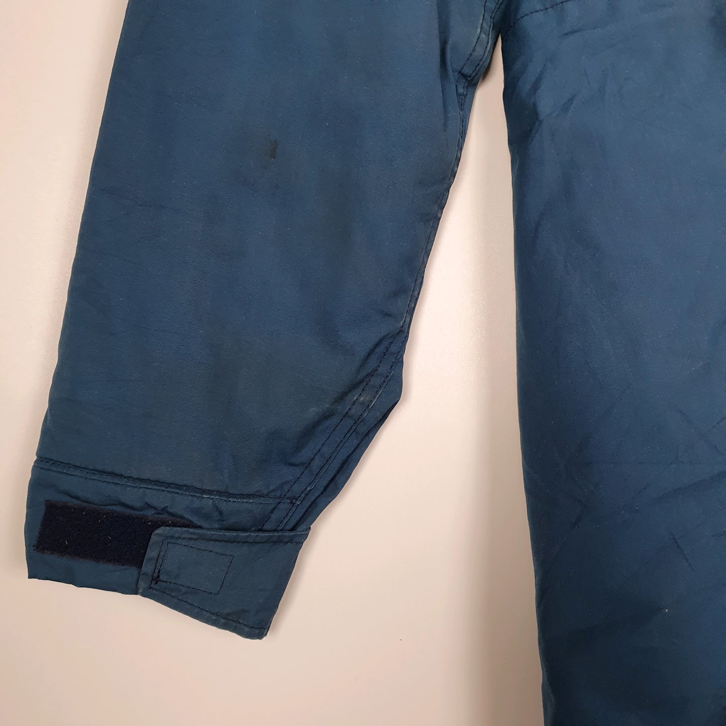 Mens Blue Woolrich Vintage 1980s Parka Field  Coat