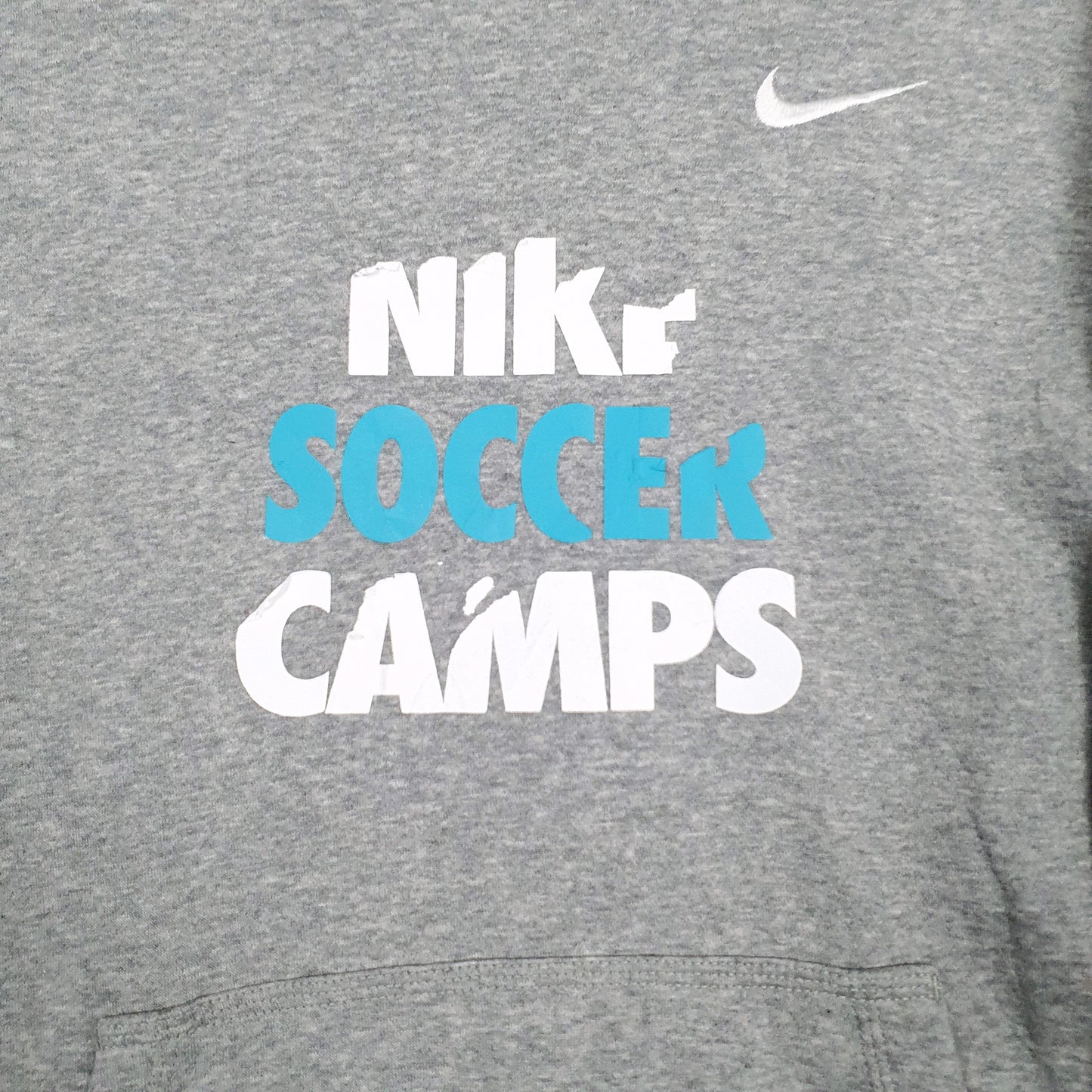 Mens Grey Nike  Hoodie Jumper