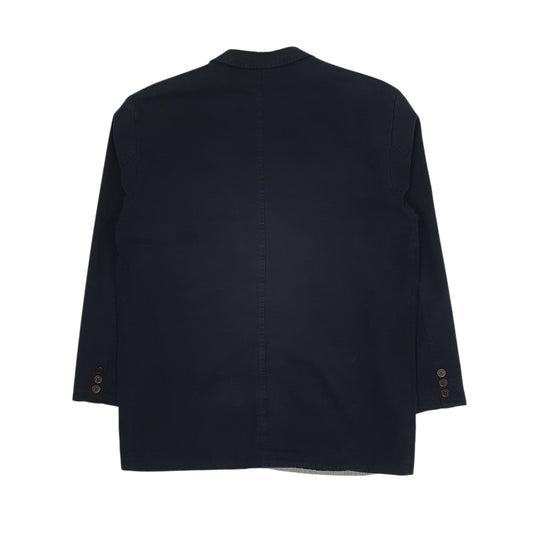 Mens Navy Camel Active   Coat