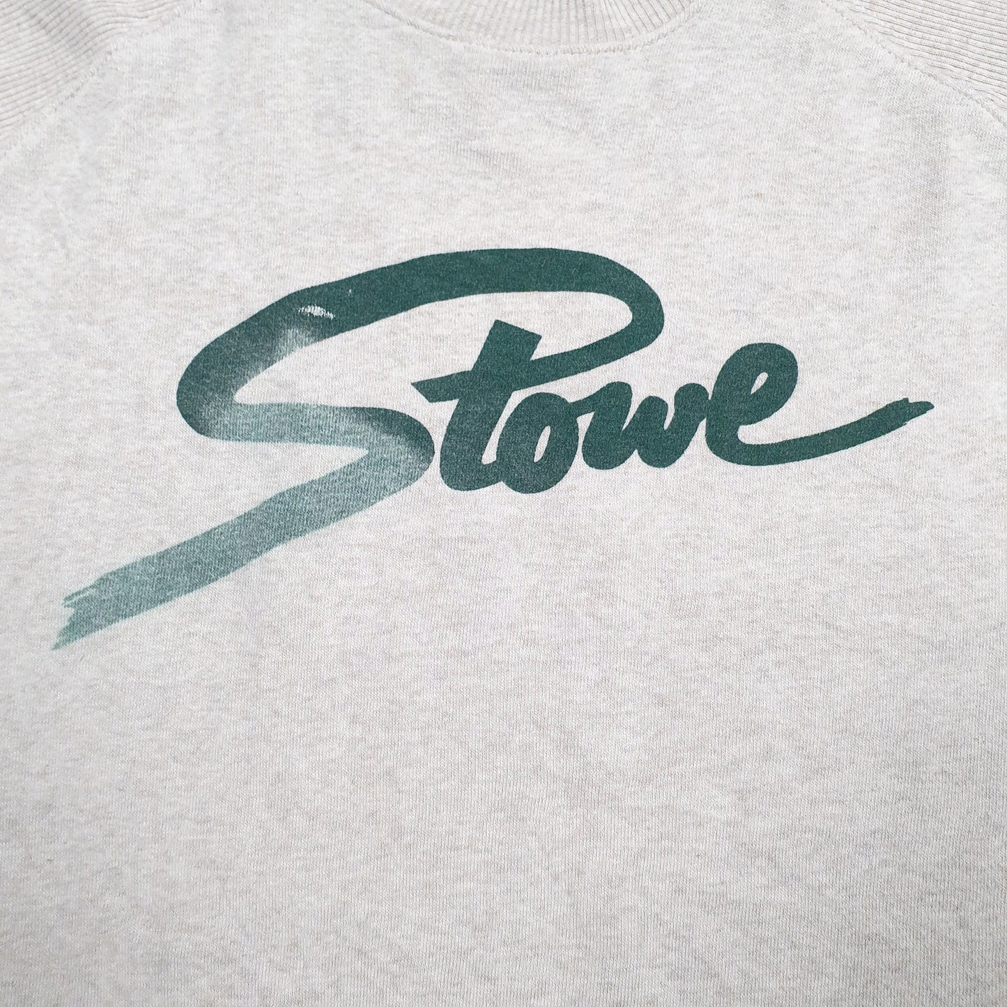 Mens Beige Champion  Crewneck Jumper