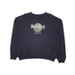 Mens Navy Hard Rock Cafe Knowlton Hong Kong Crewneck Jumper