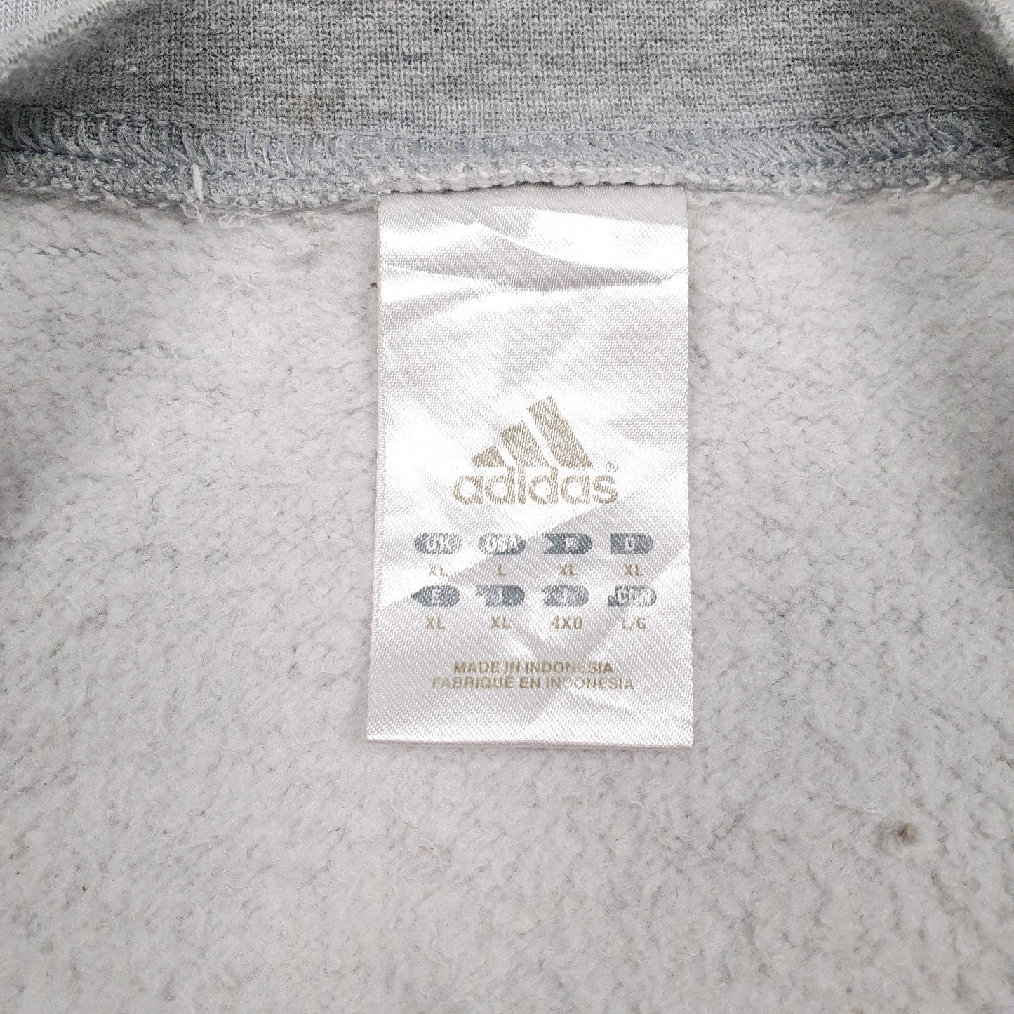 Mens Grey Adidas  Crewneck Jumper