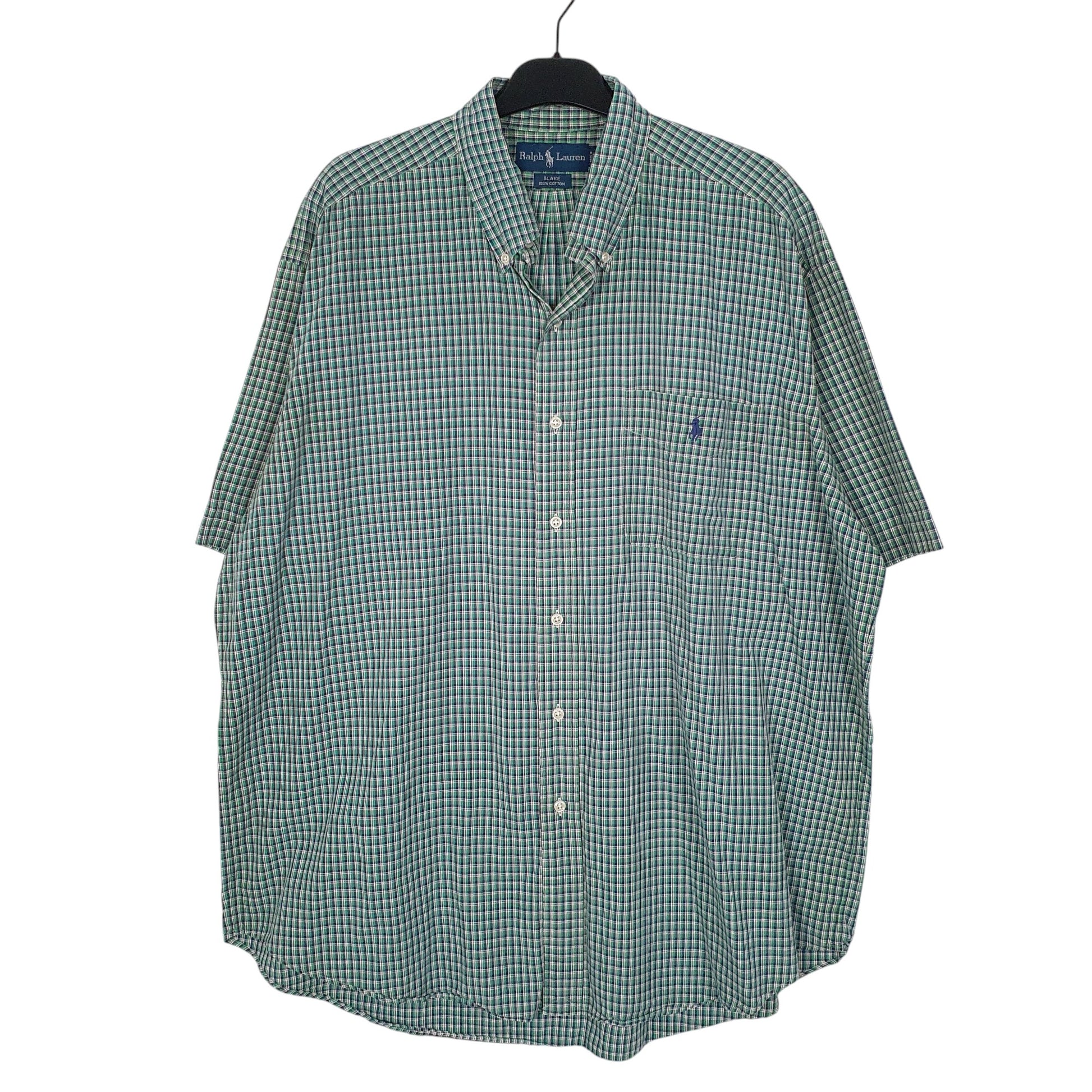 Mens Green Ralph Lauren  Short Sleeve Shirt