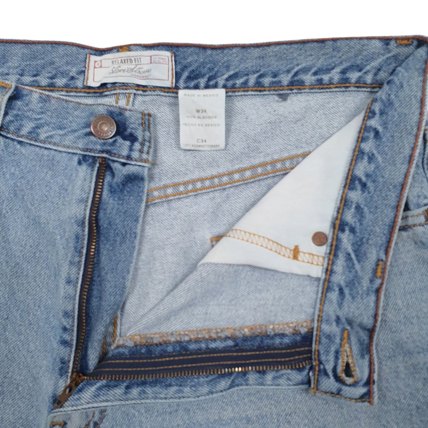 Mens Blue Levis Signature Relaxed Fit Hoodie Shorts