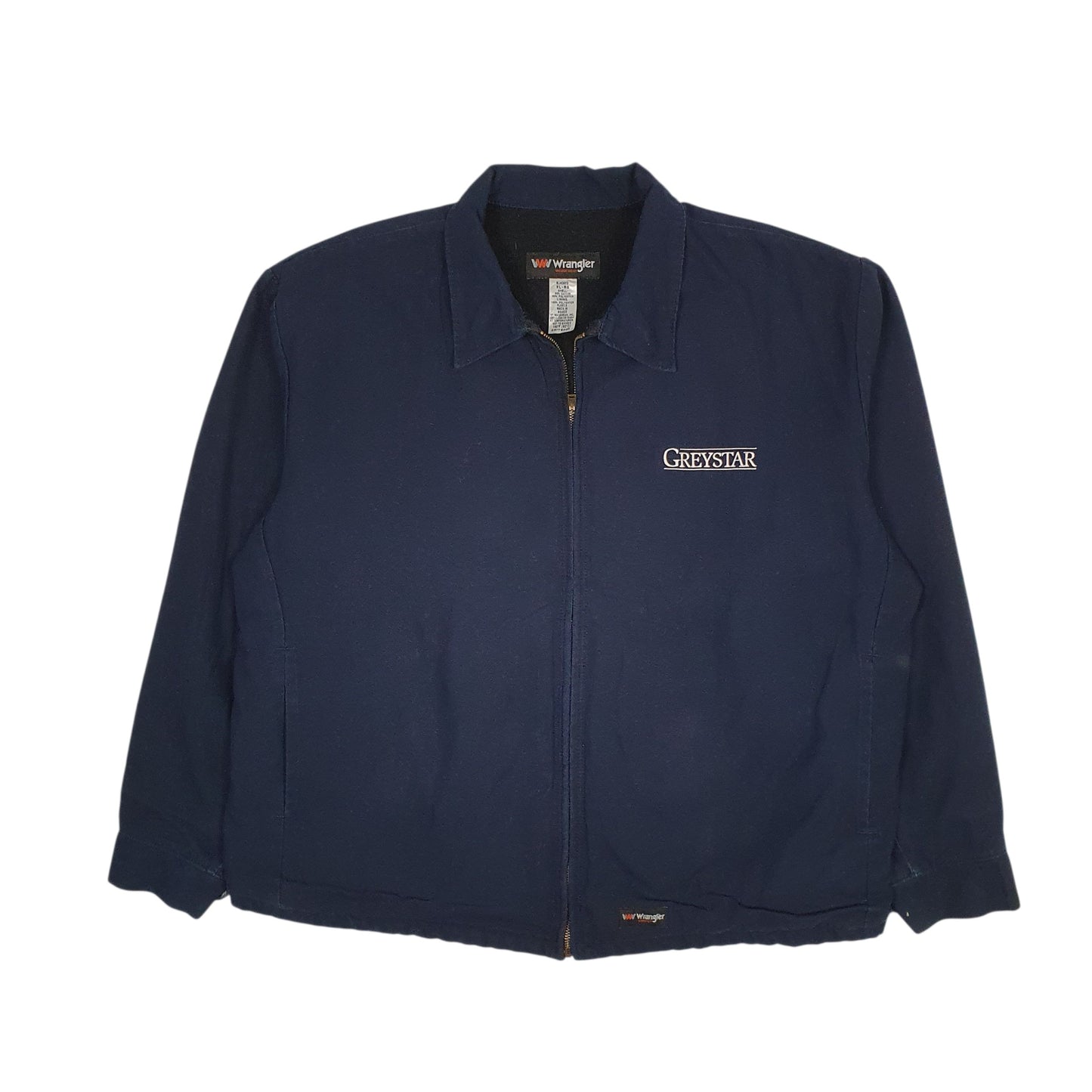 Mens Navy Wrangler Harrington Bomber  Coat