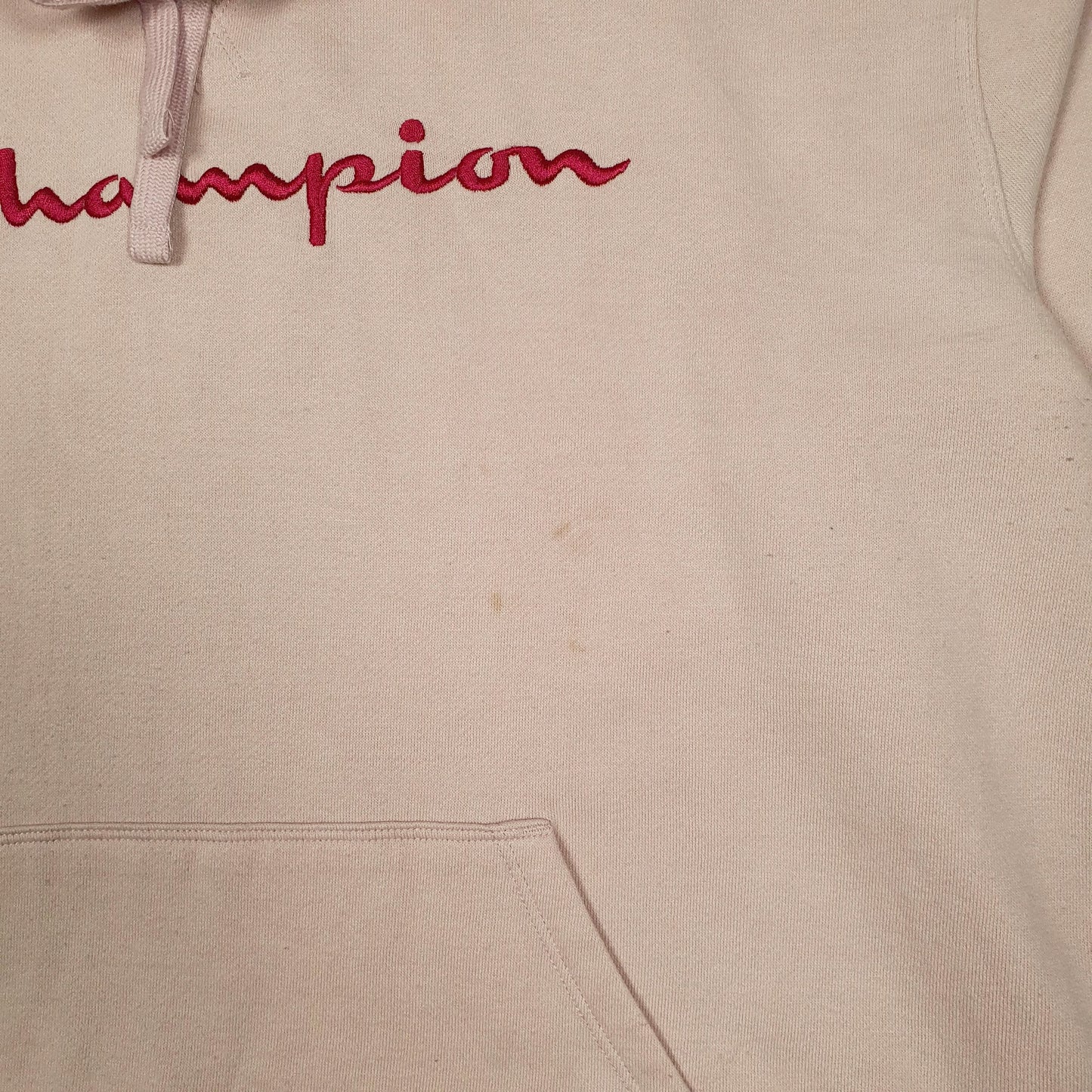 Womens Pink Champion  Hoodie Jumper