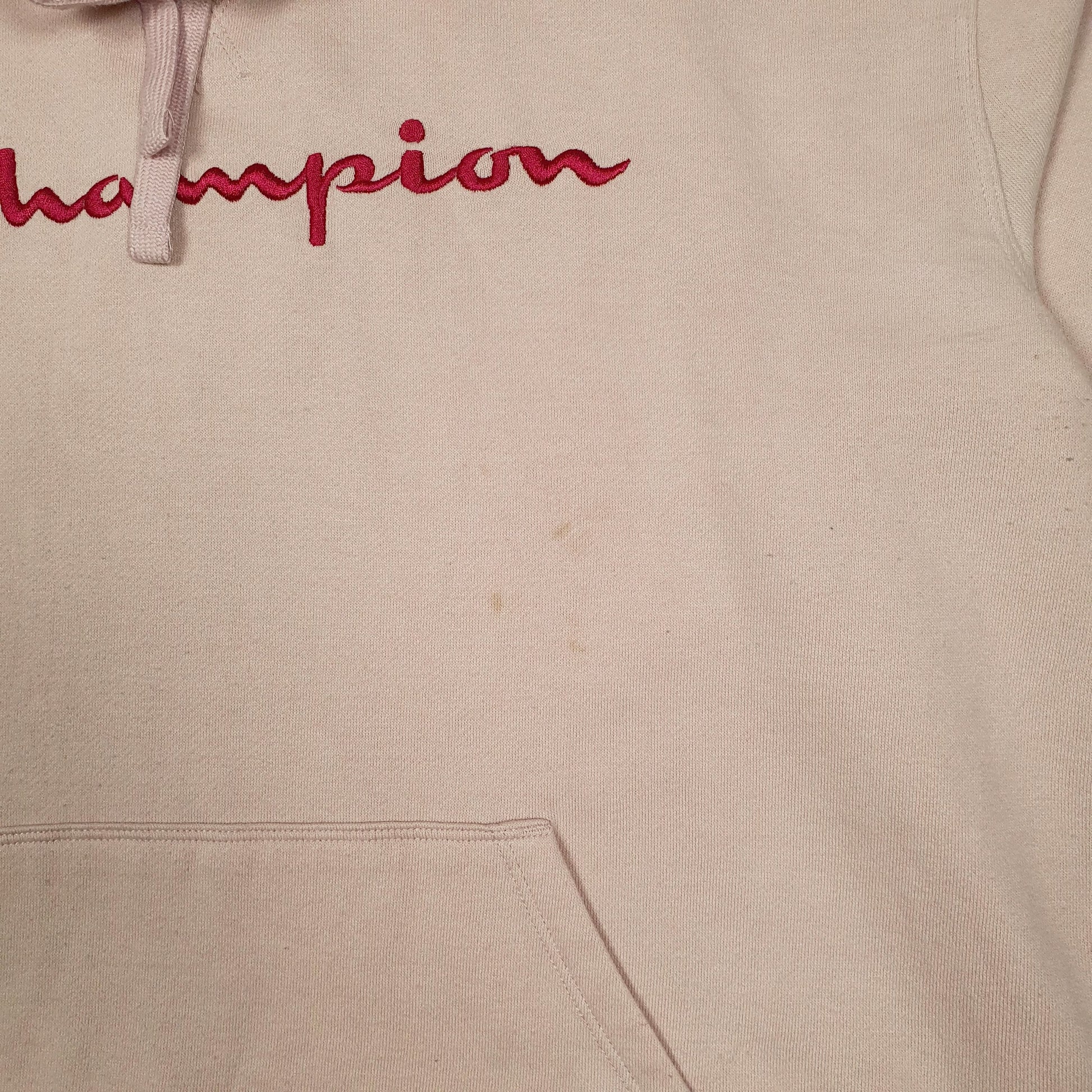 Womens Pink Champion  Hoodie Jumper