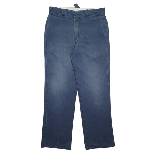 Mens Blue Dickies  Chino Trousers