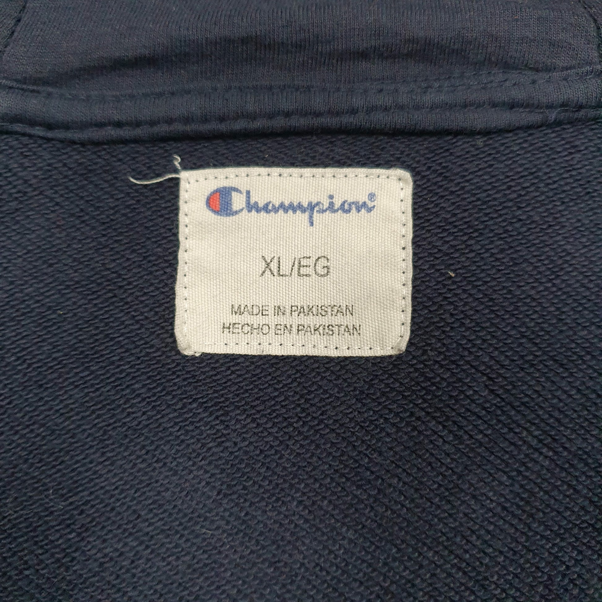 Mens Navy Champion  Full Zip Jumper