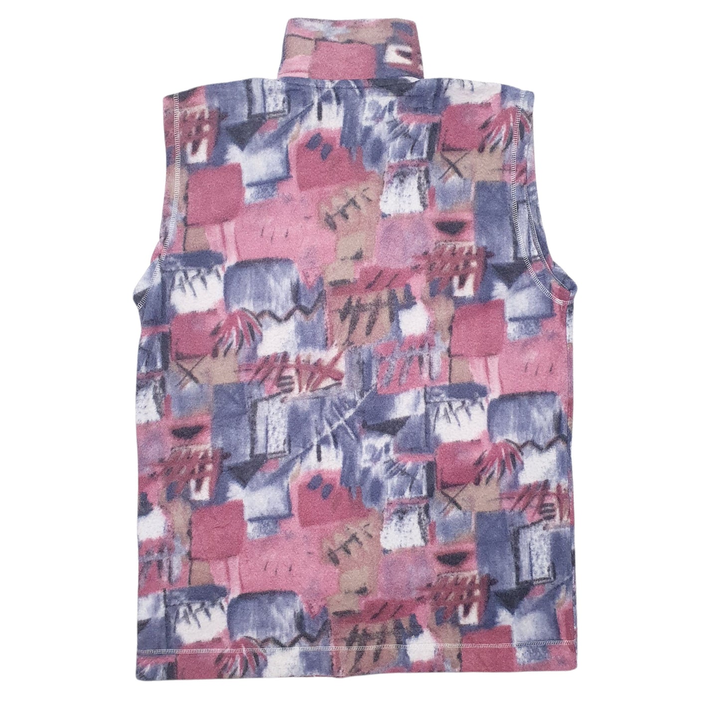 Mens Pink Unbranded Vintage Gilet Jumper