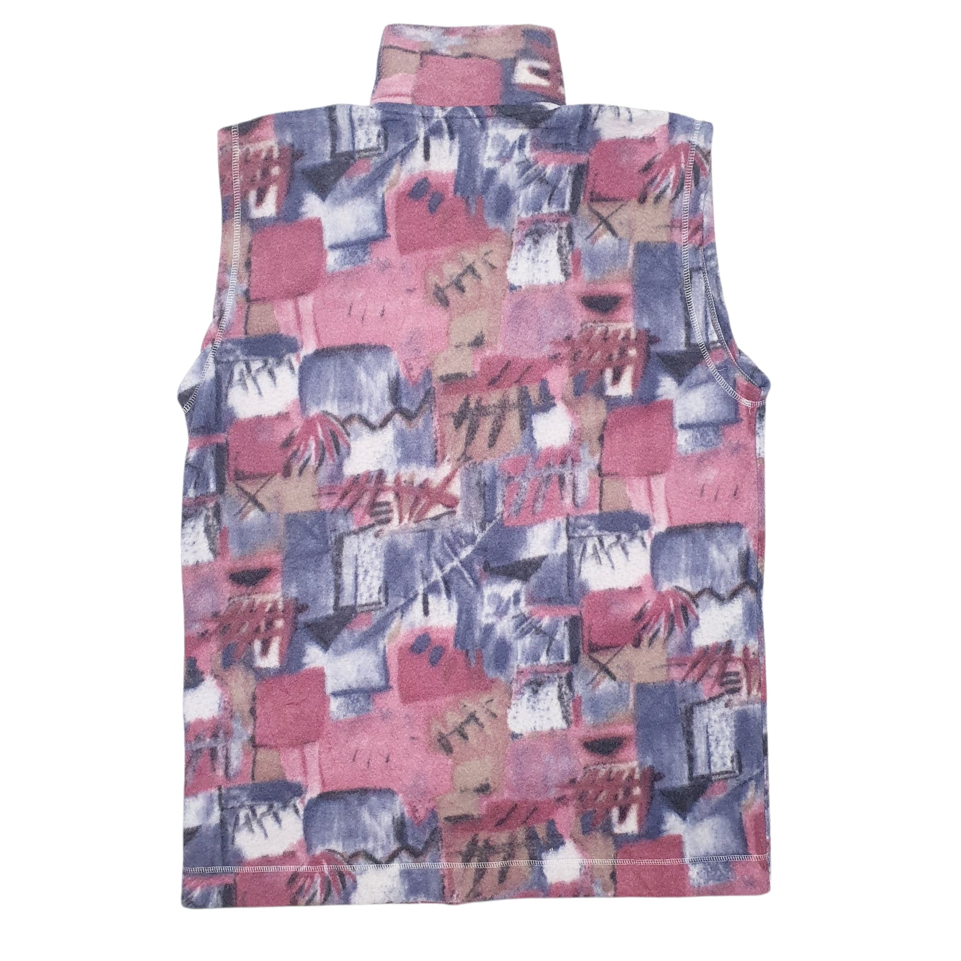 Mens Pink Unbranded Vintage Gilet Jumper