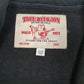 Mens Black True Religion  Full Zip Jumper
