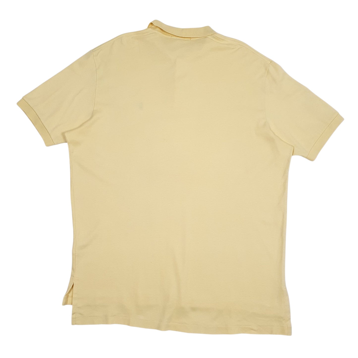 Mens Yellow Polo Ralph Lauren   Polo Shirt