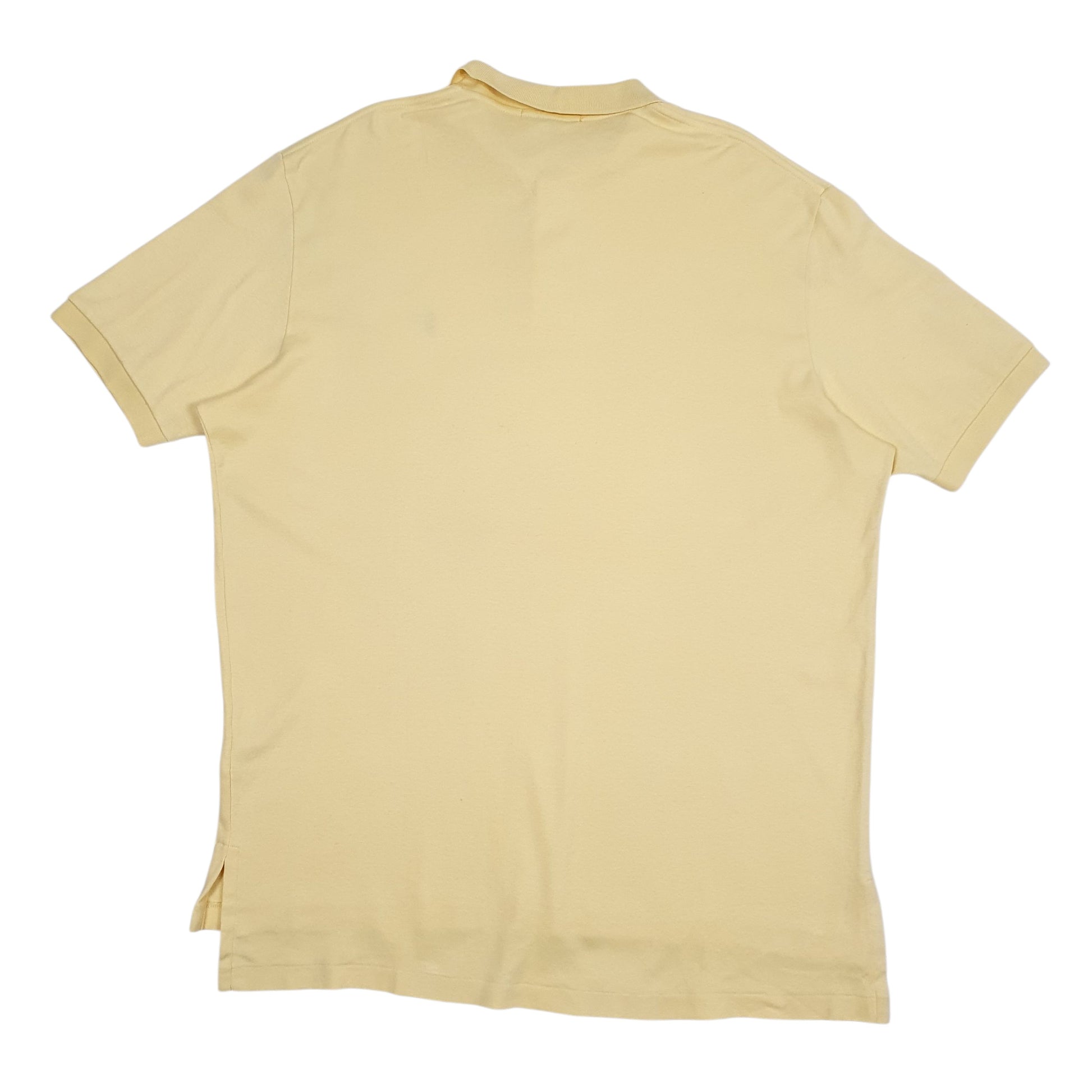 Mens Yellow Polo Ralph Lauren   Polo Shirt