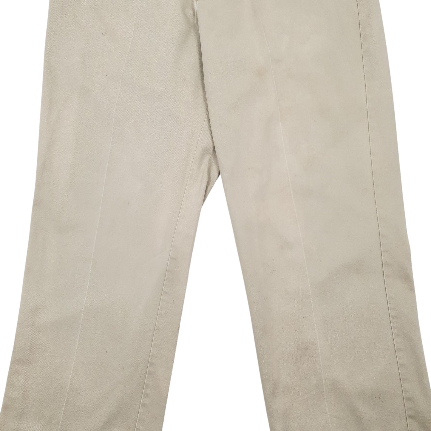 Mens Beige Tommy Hilfiger Vintage  Trousers