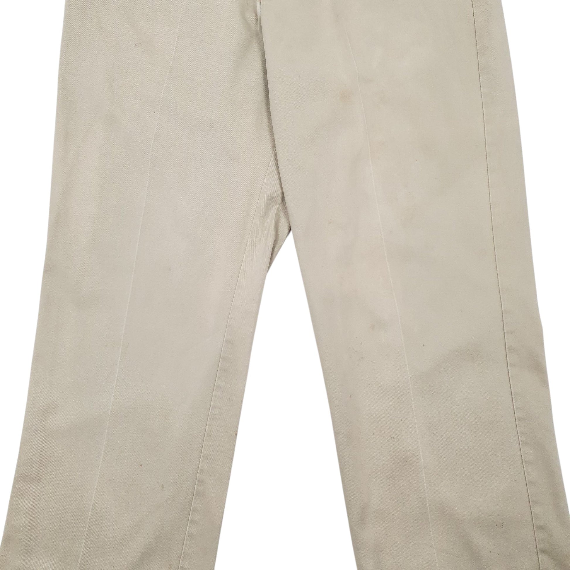 Mens Beige Tommy Hilfiger Vintage  Trousers