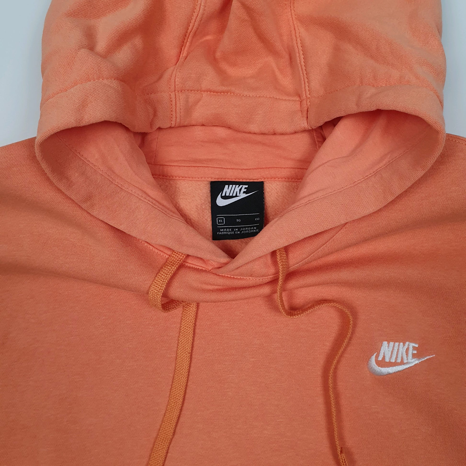 Mens Orange Nike  Hoodie Jumper