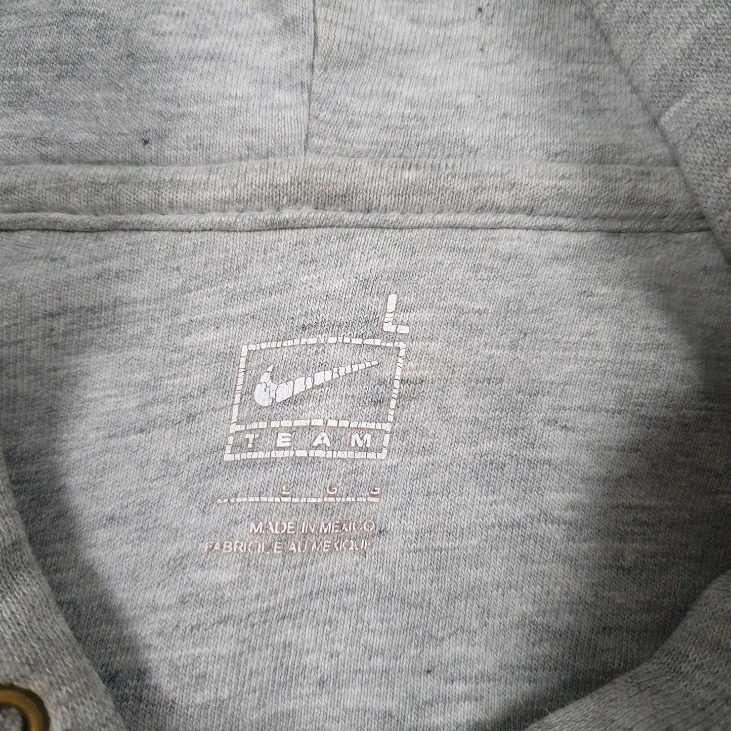 Mens Grey Nike Carolina Hoodie Jumper