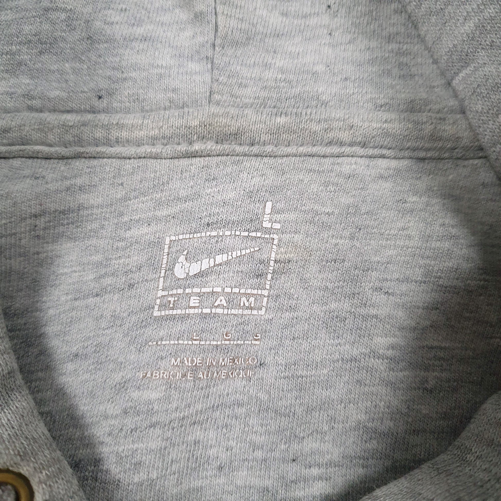 Mens Grey Nike Carolina Hoodie Jumper