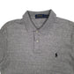 Mens Grey Polo Ralph Lauren   Polo Shirt