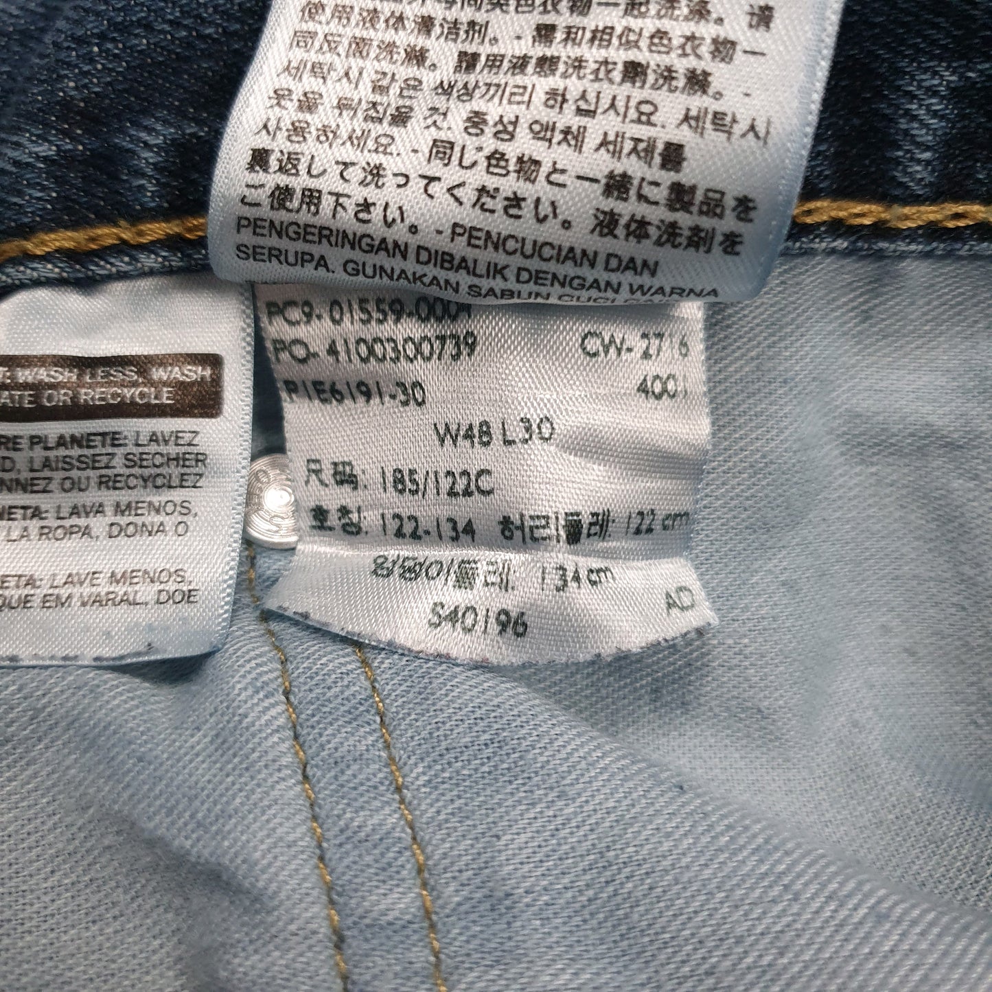 Mens Blue Levis   Jeans