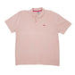 Womens Pink Lee Cooper  Short Sleeve Polo Shirt
