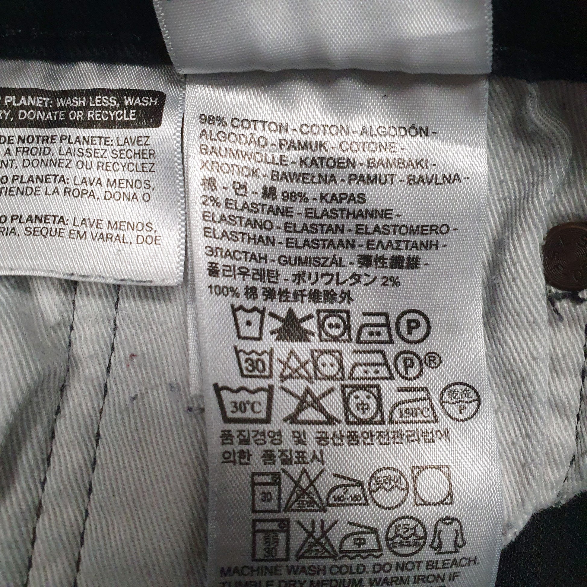Mens Black Levis   Jeans