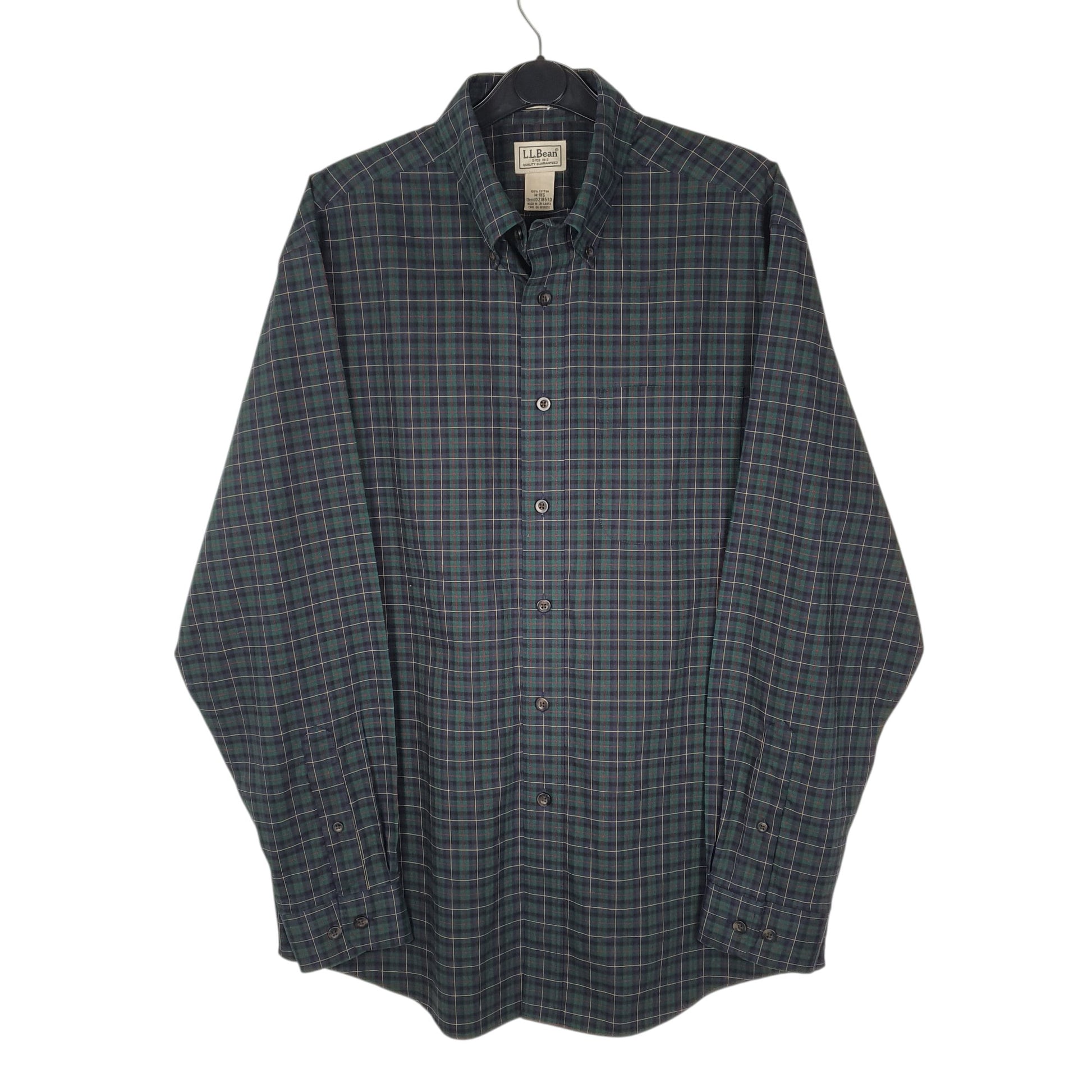 Mens Navy L.L.Bean  Long Sleeve Shirt
