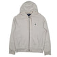 Mens Cream Polo Ralph Lauren Hoodie Full Zip Jumper