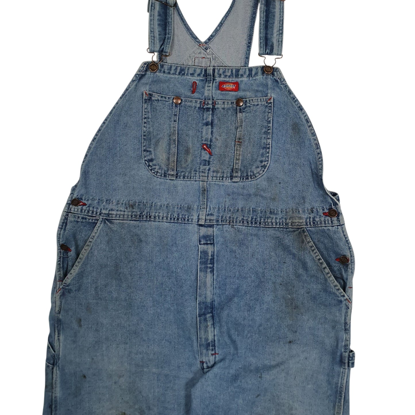 Mens Blue Dickies Vintage 00s Full Zip Trousers