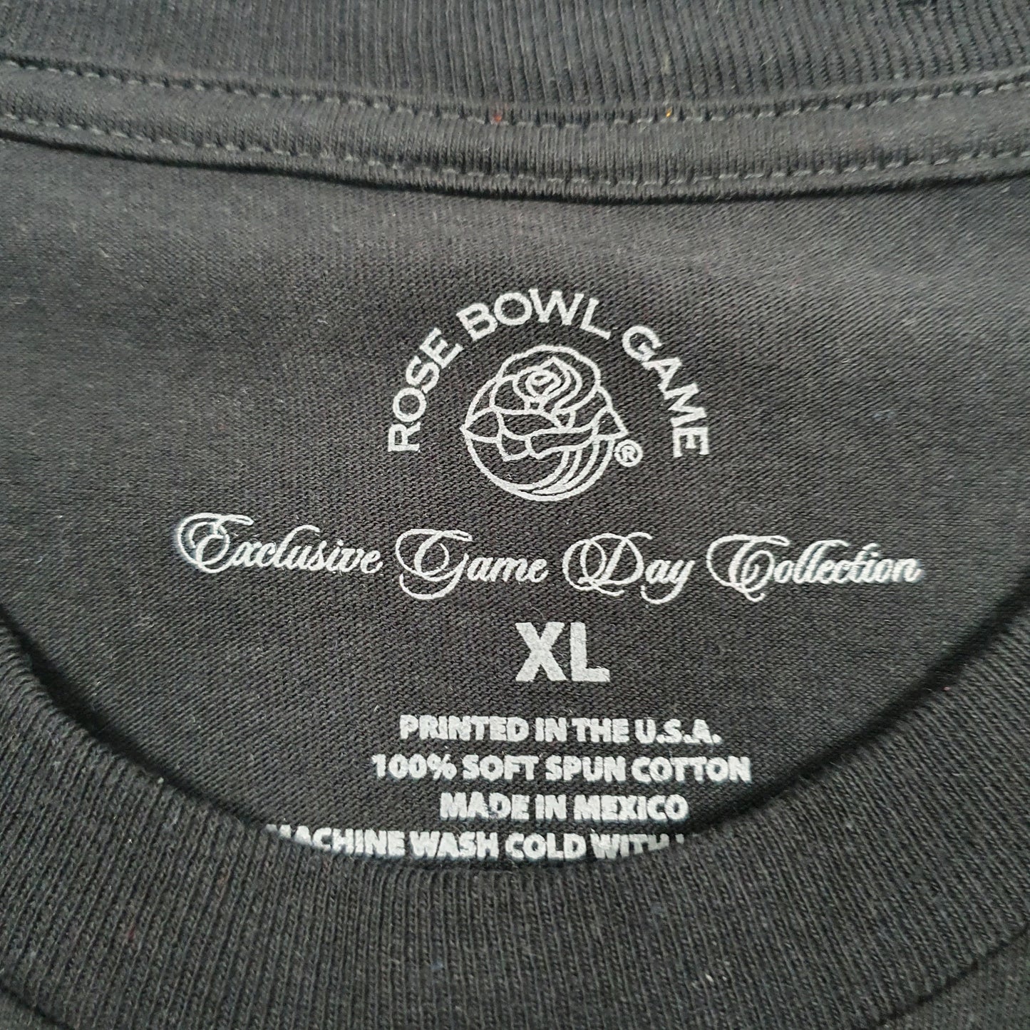 Mens Black Rose Bowl Game Utah Utes Nittany Lions  T Shirt