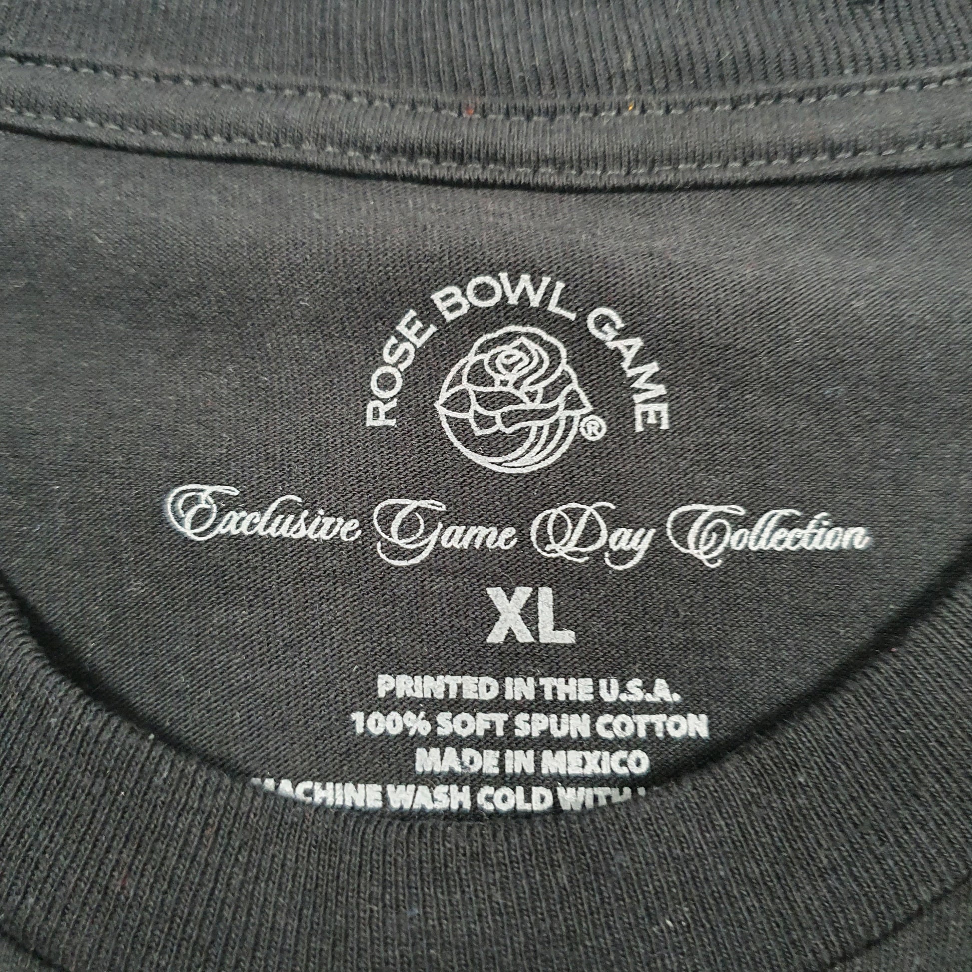 Mens Black Rose Bowl Game Utah Utes Nittany Lions  T Shirt