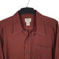 Mens Brown L.L.Bean Heavyweight Chamois  Shirt