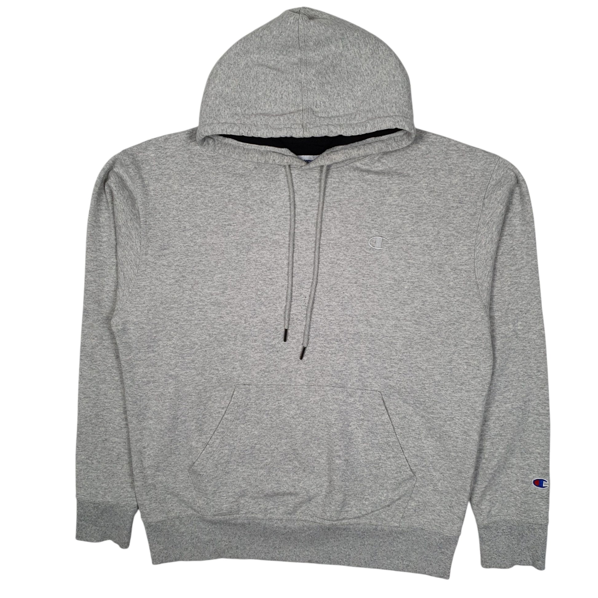 Mens Grey Champion  Hoodie Jumper