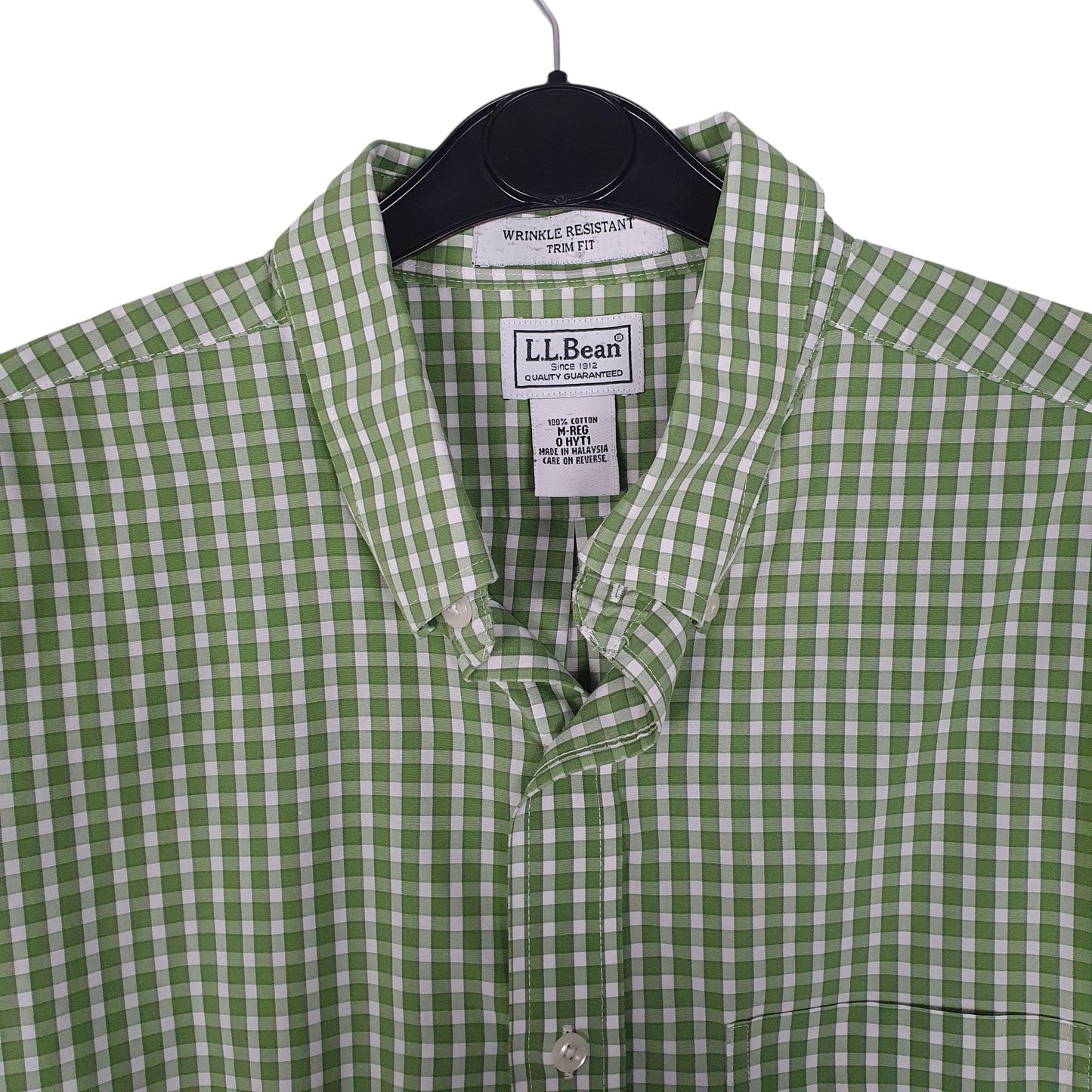 Mens Green L.L.Bean   Shirt