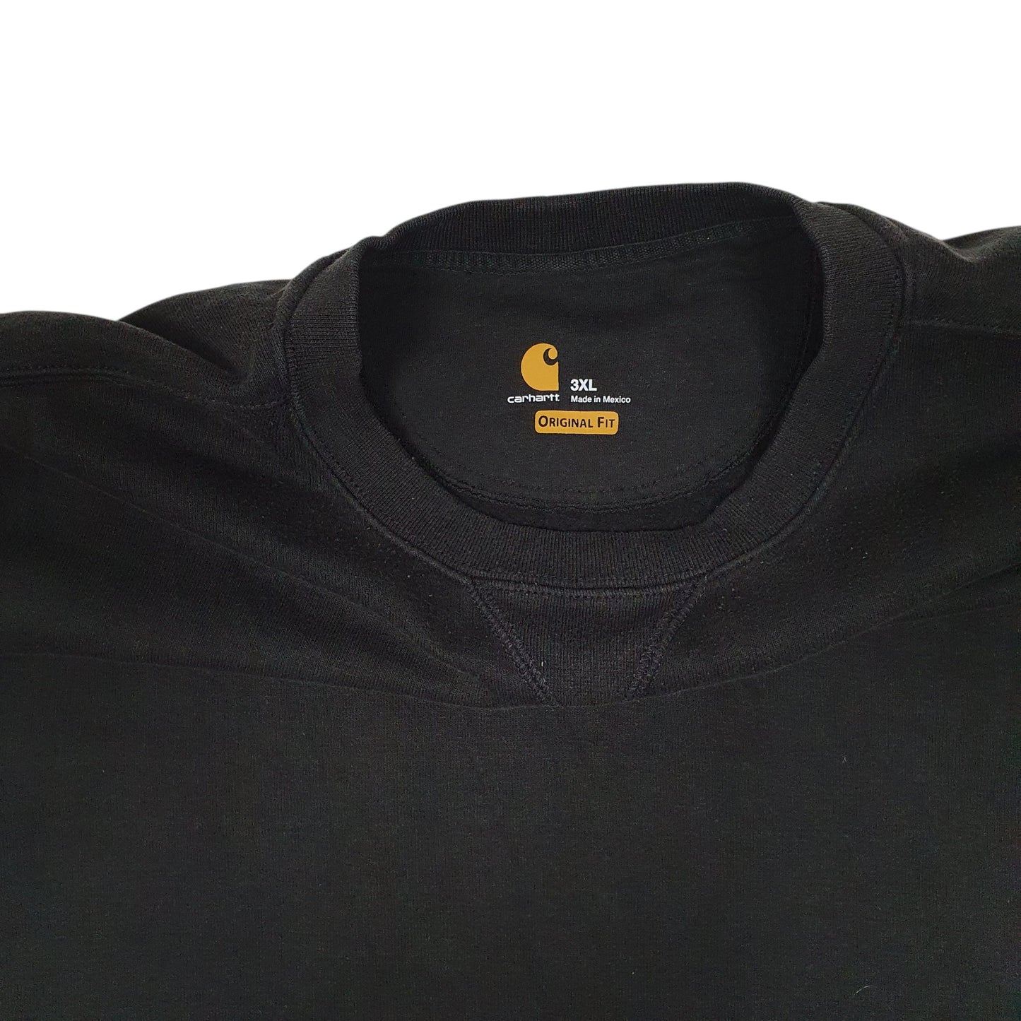 Mens Black Carhartt  Crewneck Jumper