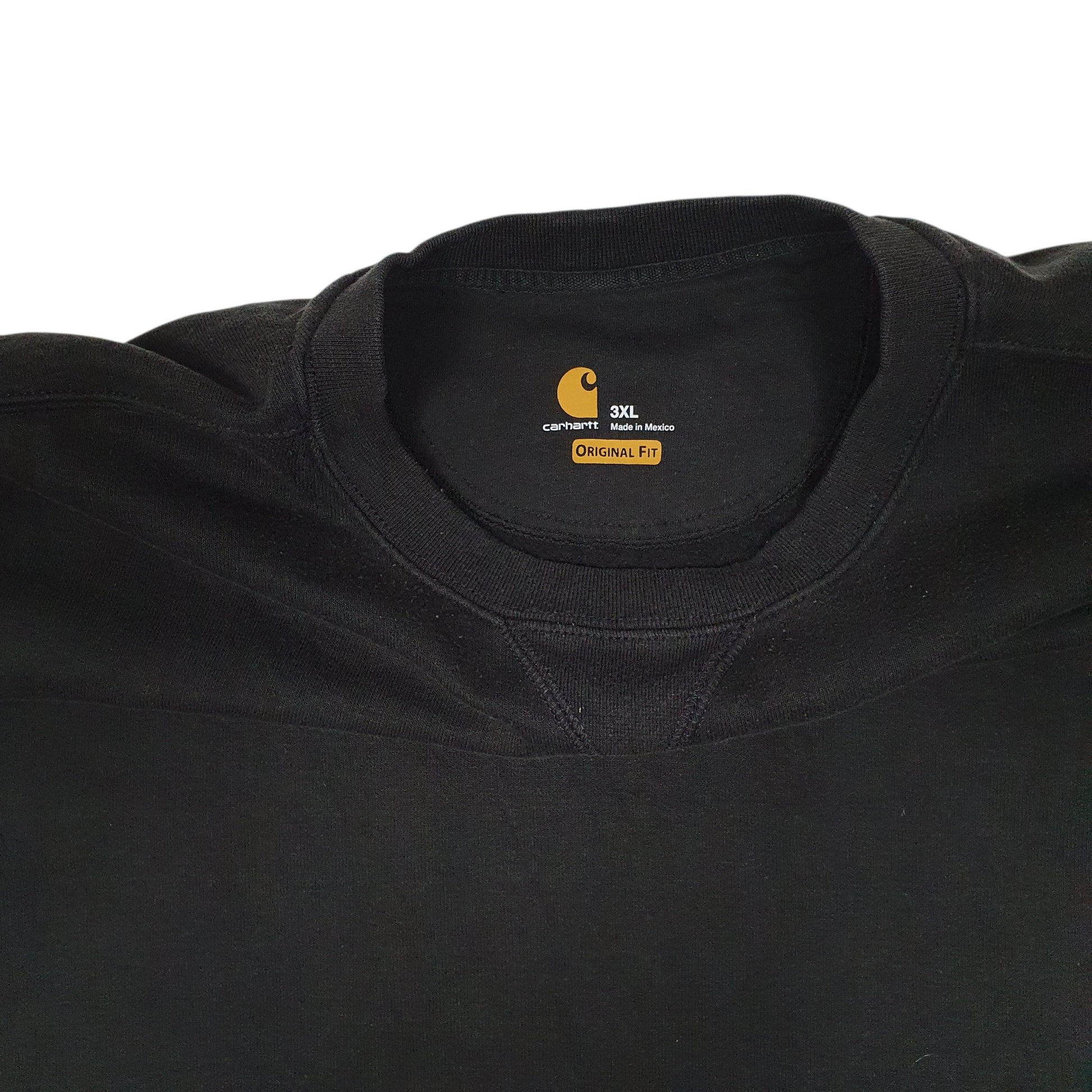 Mens Black Carhartt  Crewneck Jumper