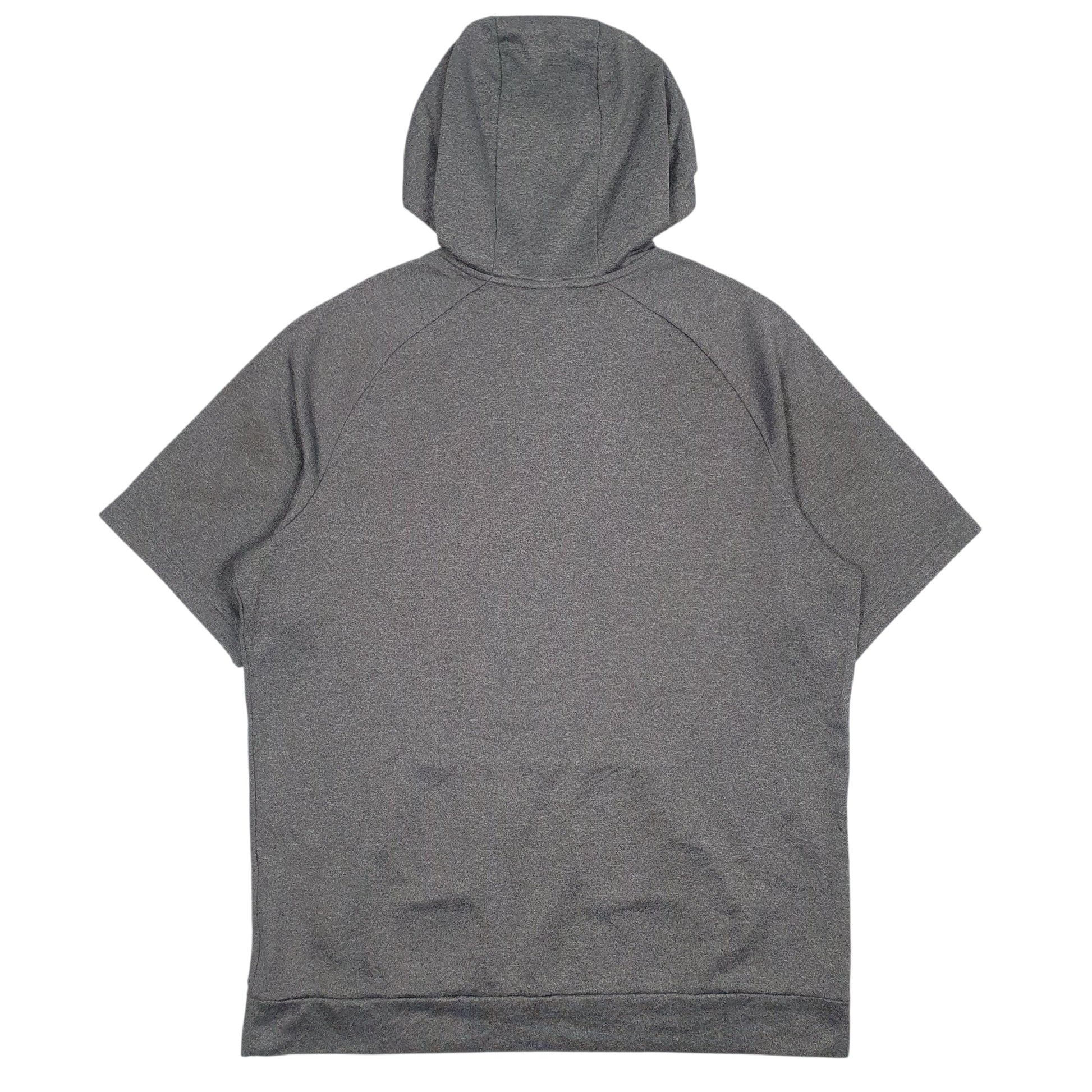 Mens Grey Nike Dri-Fit Hoodie Jumper