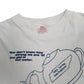 Mens White Hi Q Textiles Single Stitch Vintage 90s  T Shirt