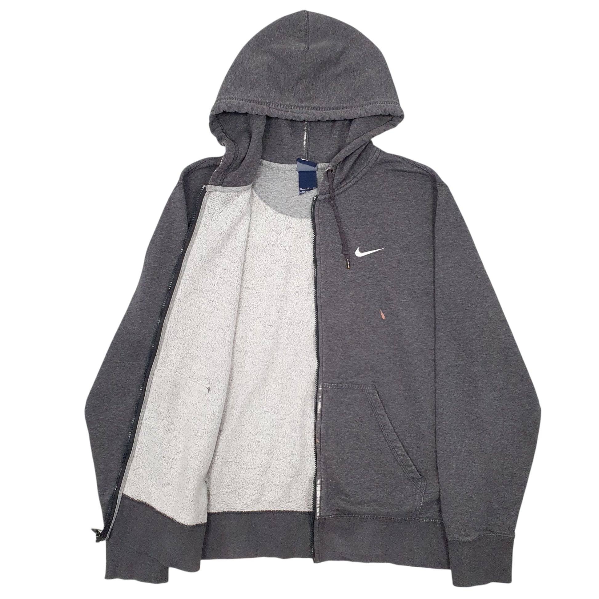 Mens Grey Nike  Full Zip Jumper