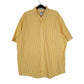 Mens Yellow L.L.Bean  Short Sleeve Shirt